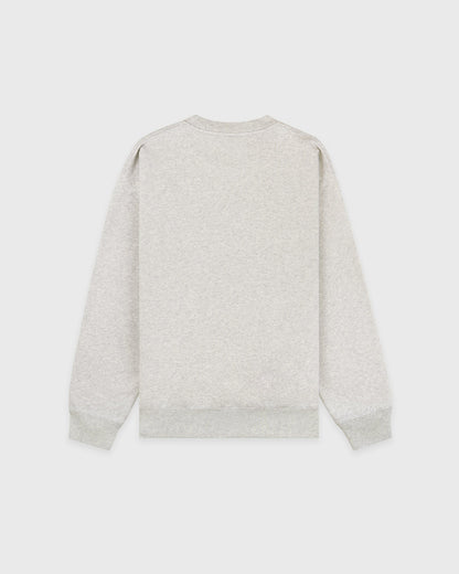 Sporty & Rich NY Minute Crewneck - Heather Gray/Navy