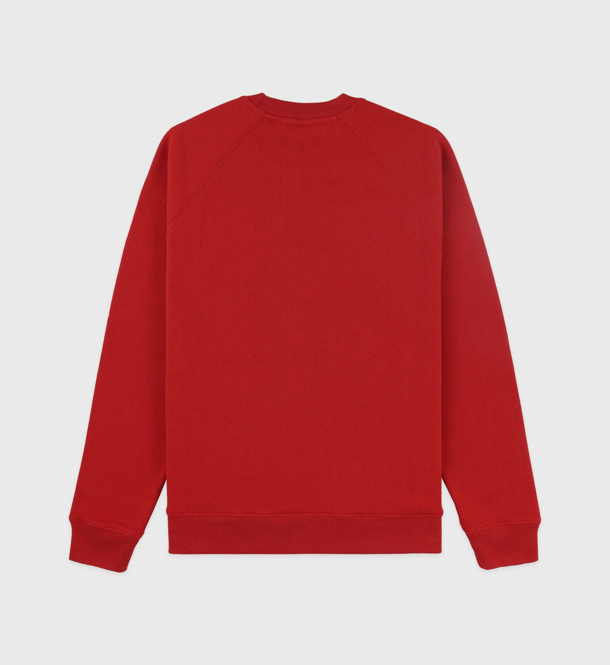 Sporty & Rich Beverly Hills Crest Soft Crewneck - Ruby