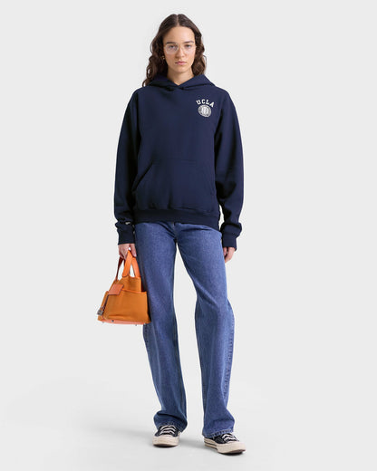 Sporty & Rich UCLA Crest Hoodie - Navy/White
