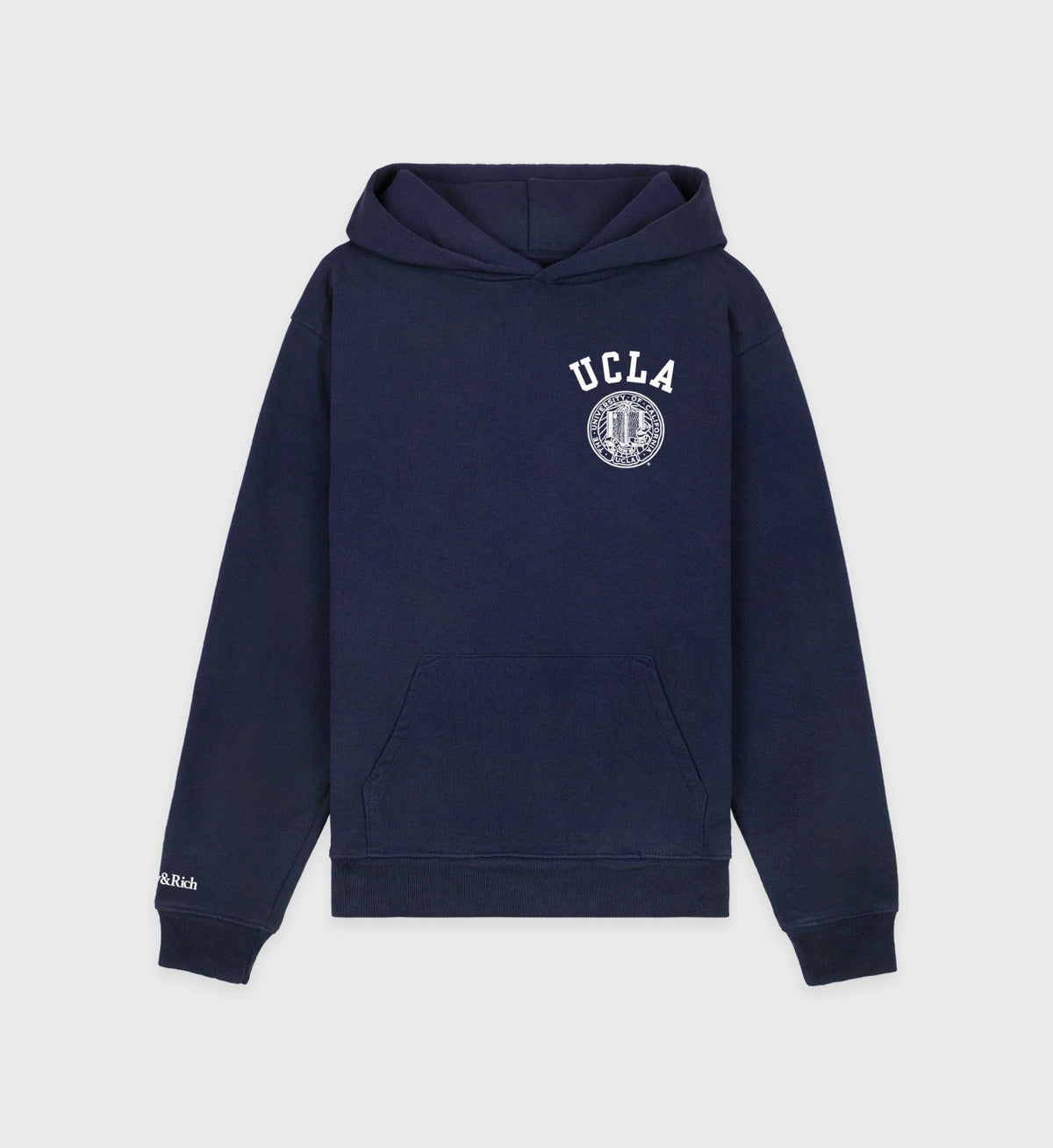 Sporty & Rich UCLA Crest Hoodie - Navy/White