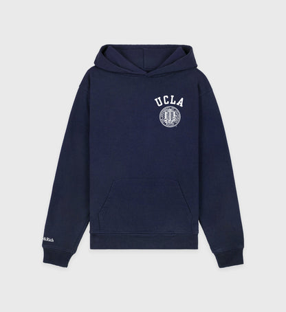 Sporty & Rich UCLA Crest Hoodie - Navy/White