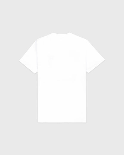Sporty & Rich H&W Crest T-Shirt - White/Light Navy