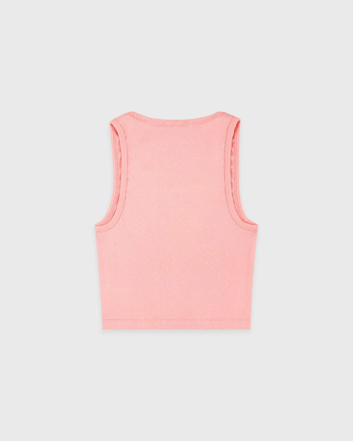 Sporty & Rich Juicy Crown Ribbed Tank - Rose