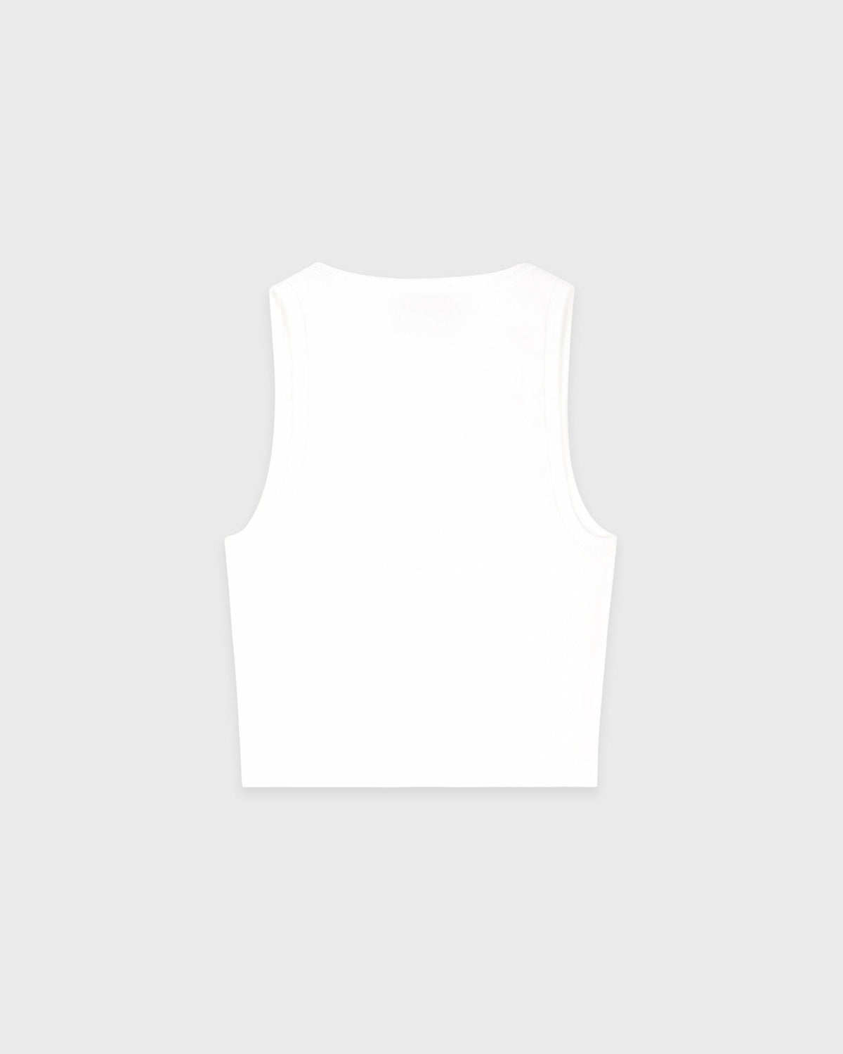 Sporty & Rich Juicy Crown Ribbed Tank - White