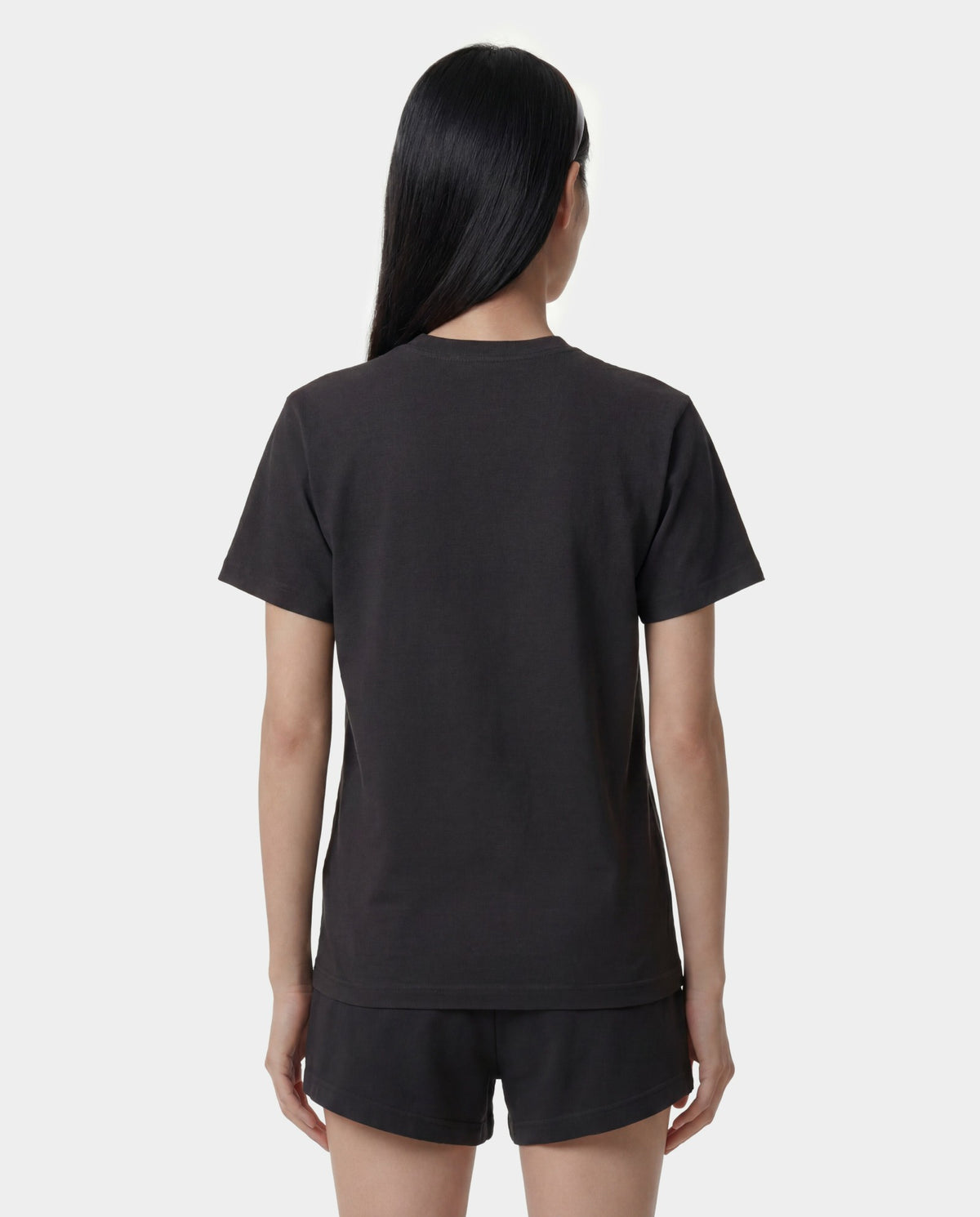 Sporty & Rich Varsity Crest T-Shirt - Carbon