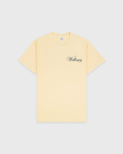 Sporty & Rich Avenue T-Shirt - Almond/Navy