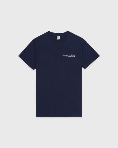 Sporty & Rich Syracuse T-Shirt - Navy