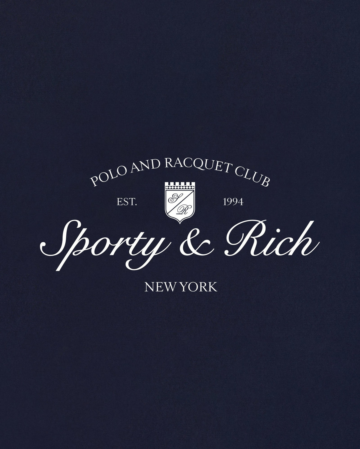 Sporty & Rich Syracuse T-Shirt - Navy