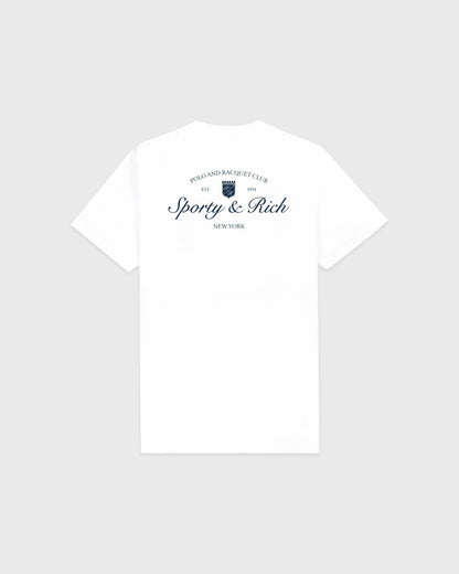 Sporty & Rich Syracuse T-Shirt - White