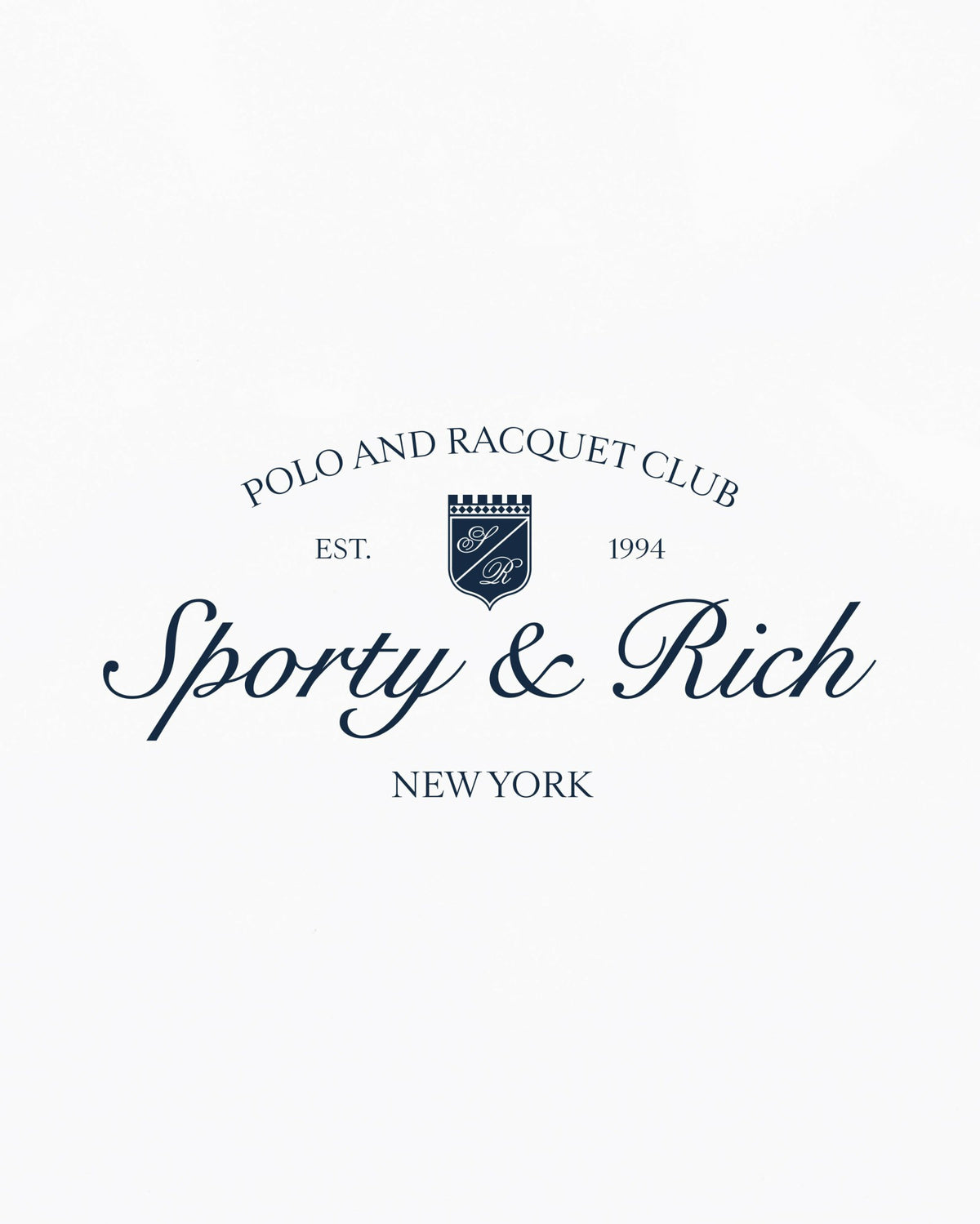 Sporty & Rich Syracuse T-Shirt - White