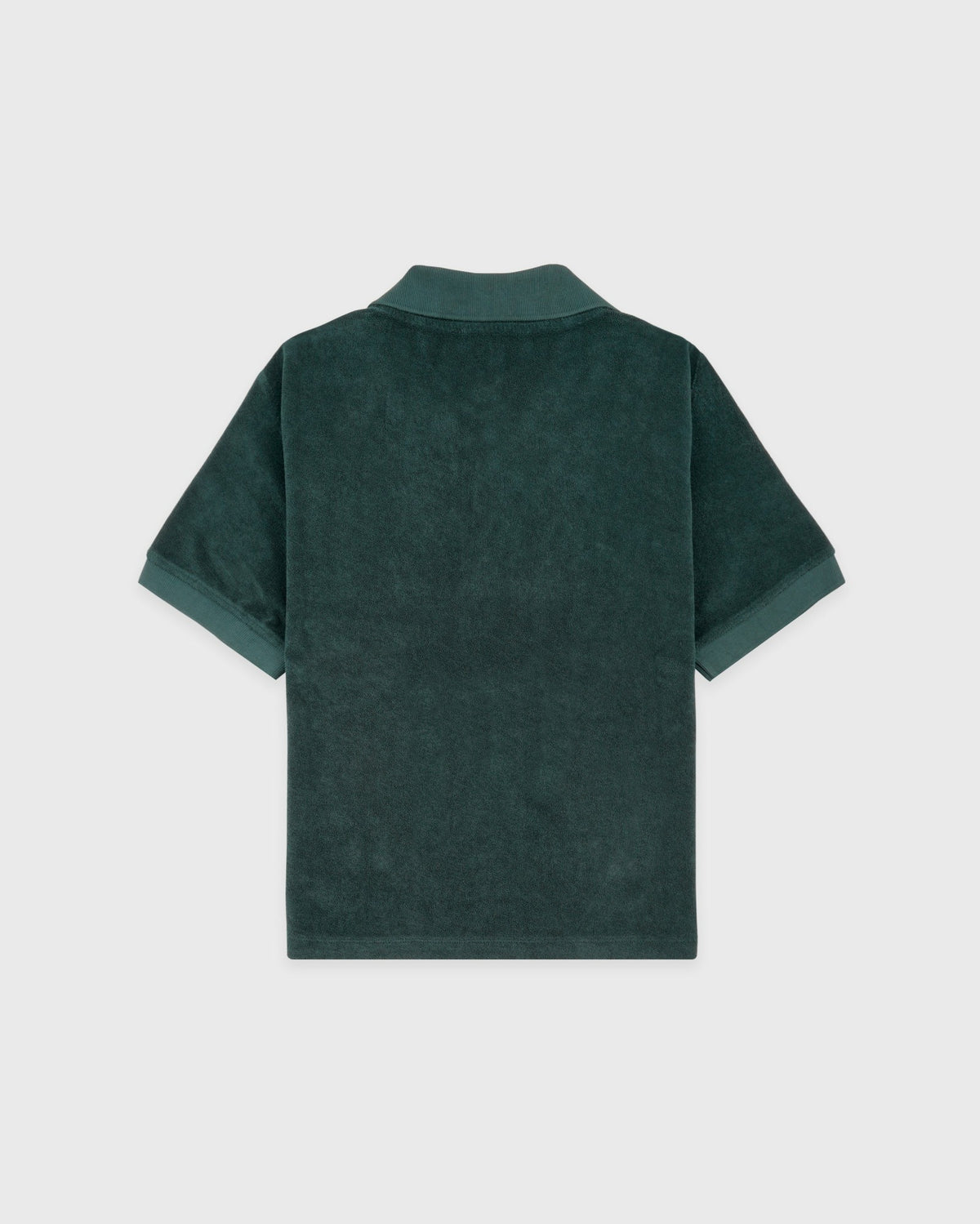 Sporty & Rich SRC Terry Polo - Forest/White