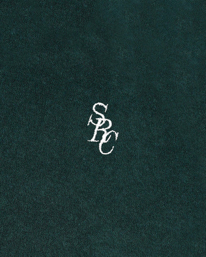 Sporty & Rich SRC Terry Polo - Forest/White