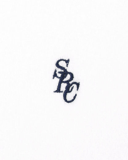 Sporty & Rich SRC Terry Polo - White/Forest