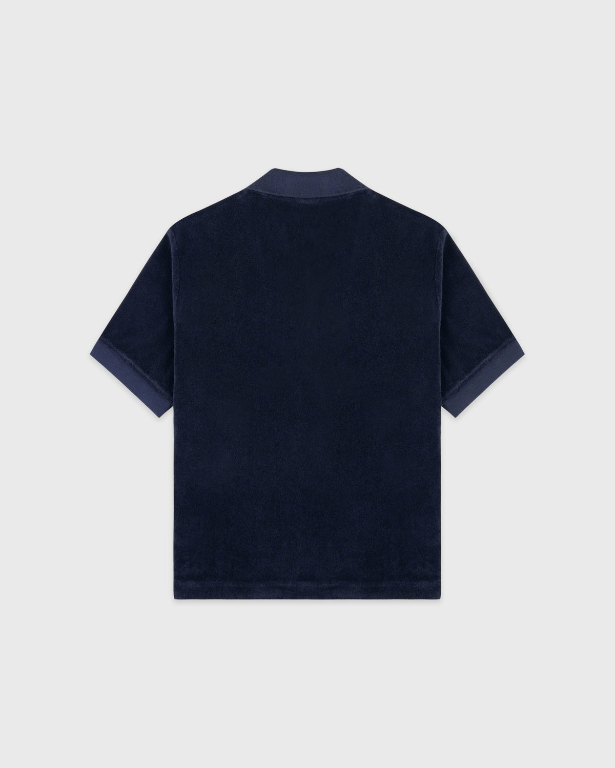 Sporty & Rich SRC Terry Polo - Navy/White