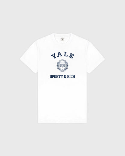 Sporty & Rich Veritas T-shirt - White/Navy