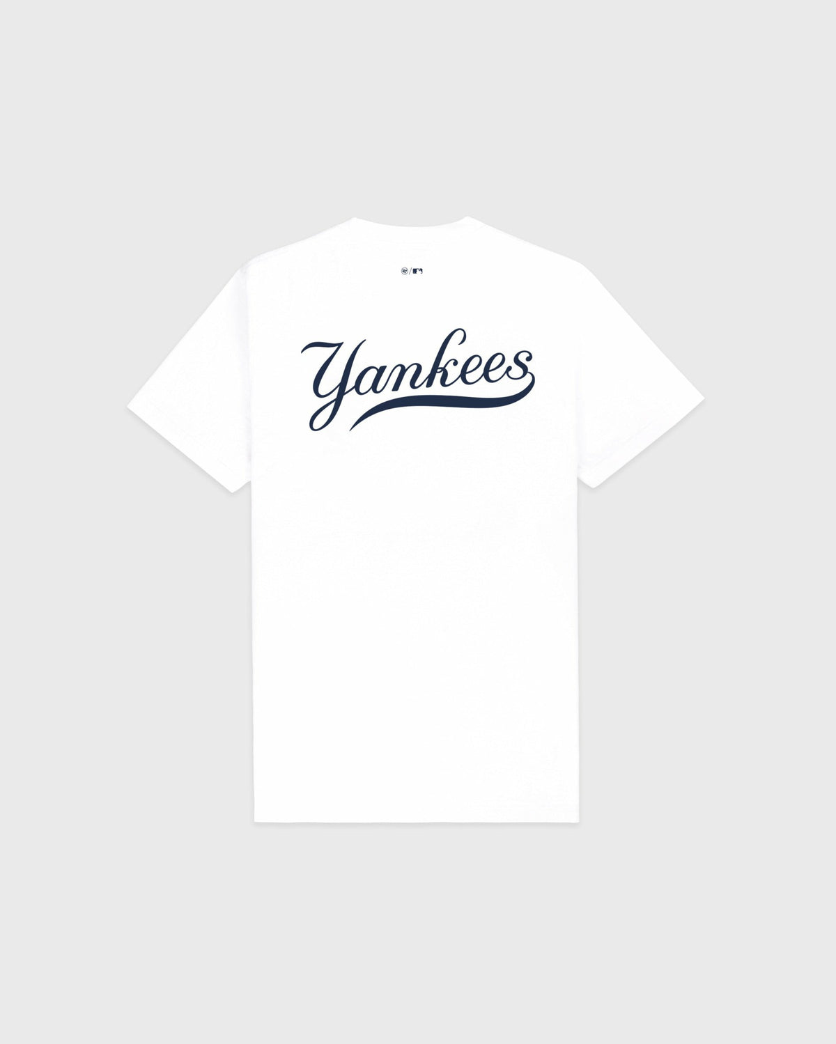 Sporty & Rich Yankees Curve T-Shirt - White/Navy