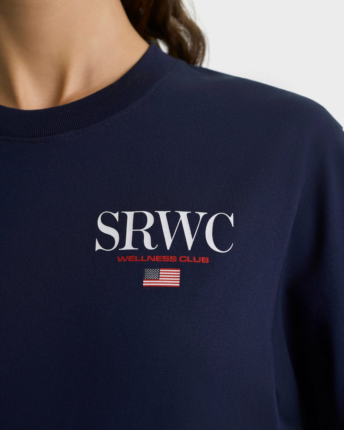 Sporty & Rich Nautical T-Shirt - Navy/White