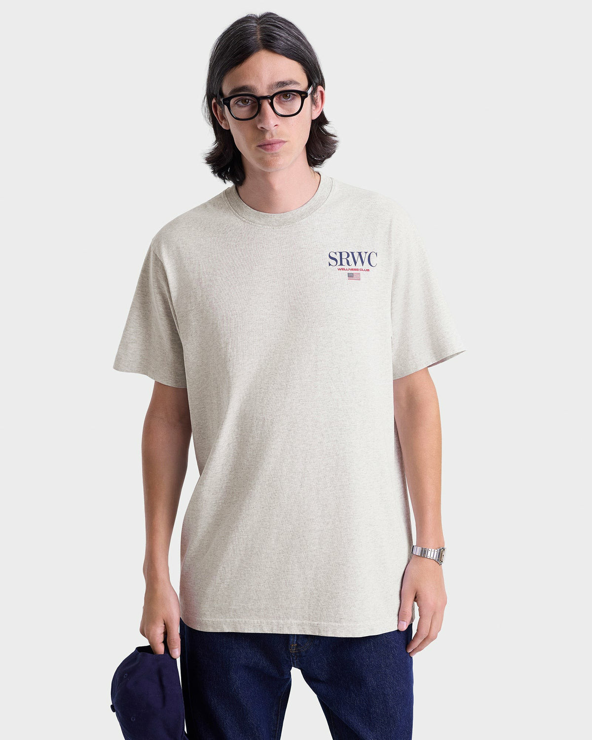 Sporty & Rich Nautical T-Shirt - Heather Gray