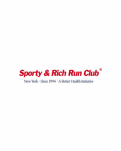 Sporty & Rich Run Club T-Shirt - White