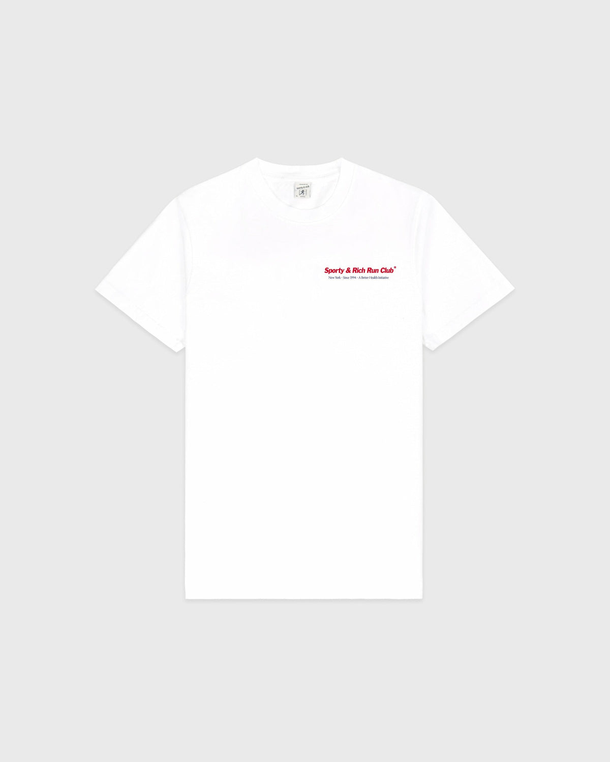 Sporty & Rich Run Club T-Shirt - White