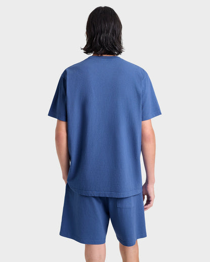 Sporty & Rich BH Riding Club T-Shirt - Pier Blue/Ecru