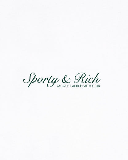 Sporty & Rich Syracuse T-Shirt - White/Forest