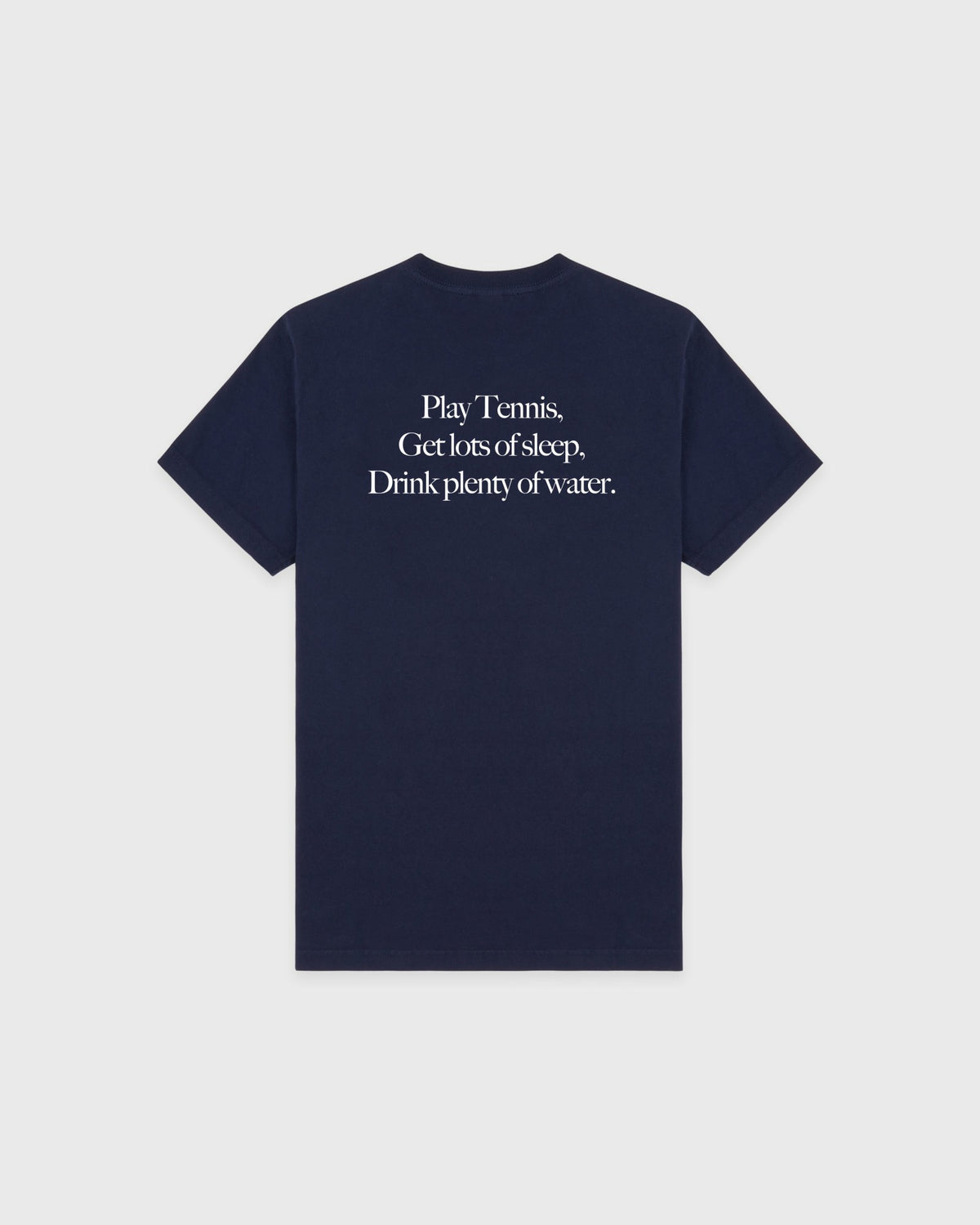 Sporty & Rich Play Tennis T-Shirt - Navy/White