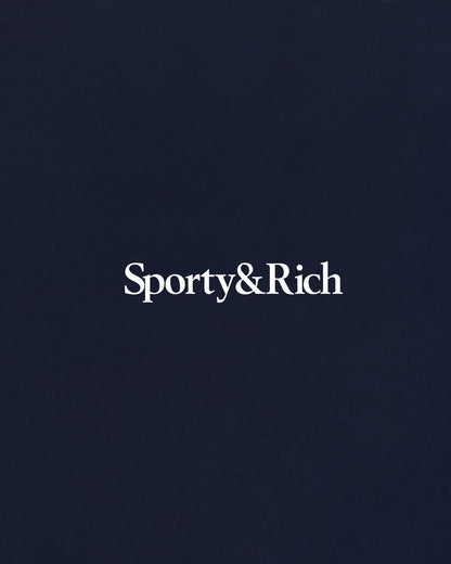 Sporty & Rich Play Tennis T-Shirt - Navy/White