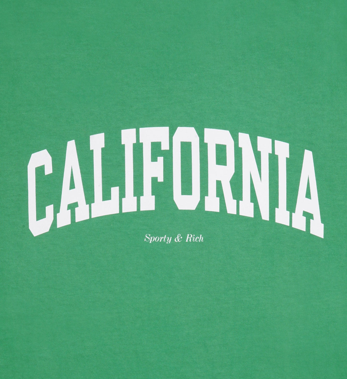 Sporty & Rich California Sports Tee - Verde/White
