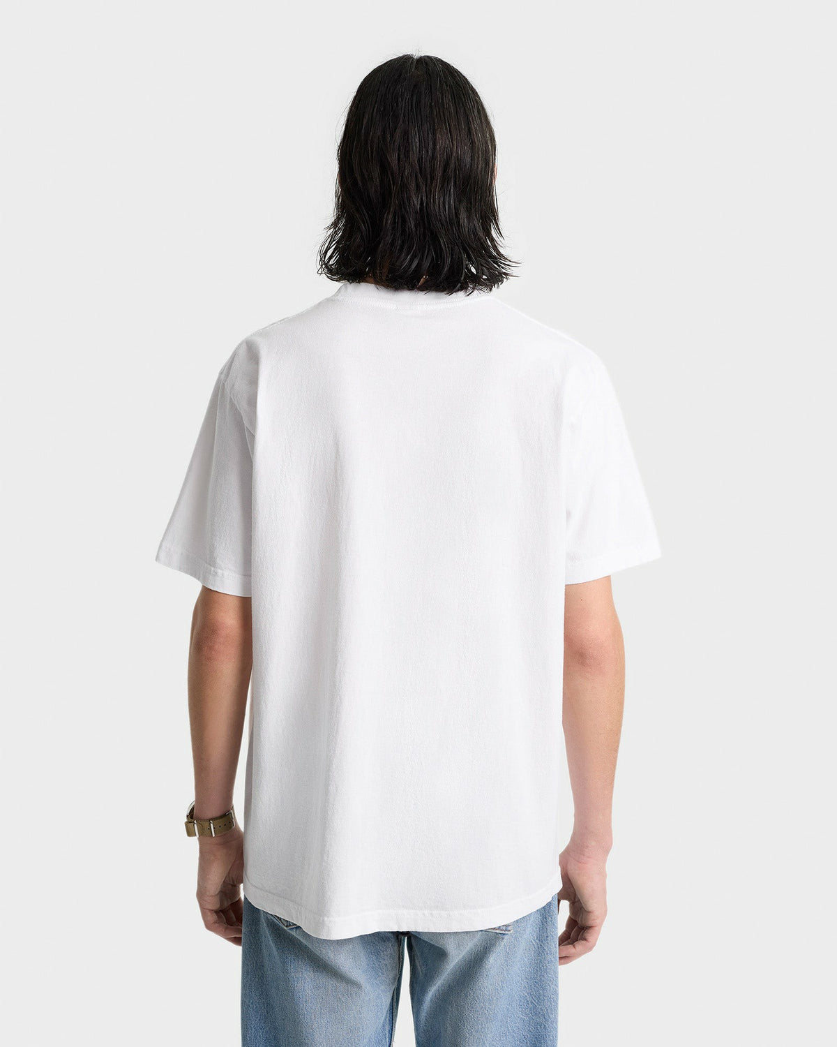 Sporty & Rich NY Minute T-Shirt - White/Navy