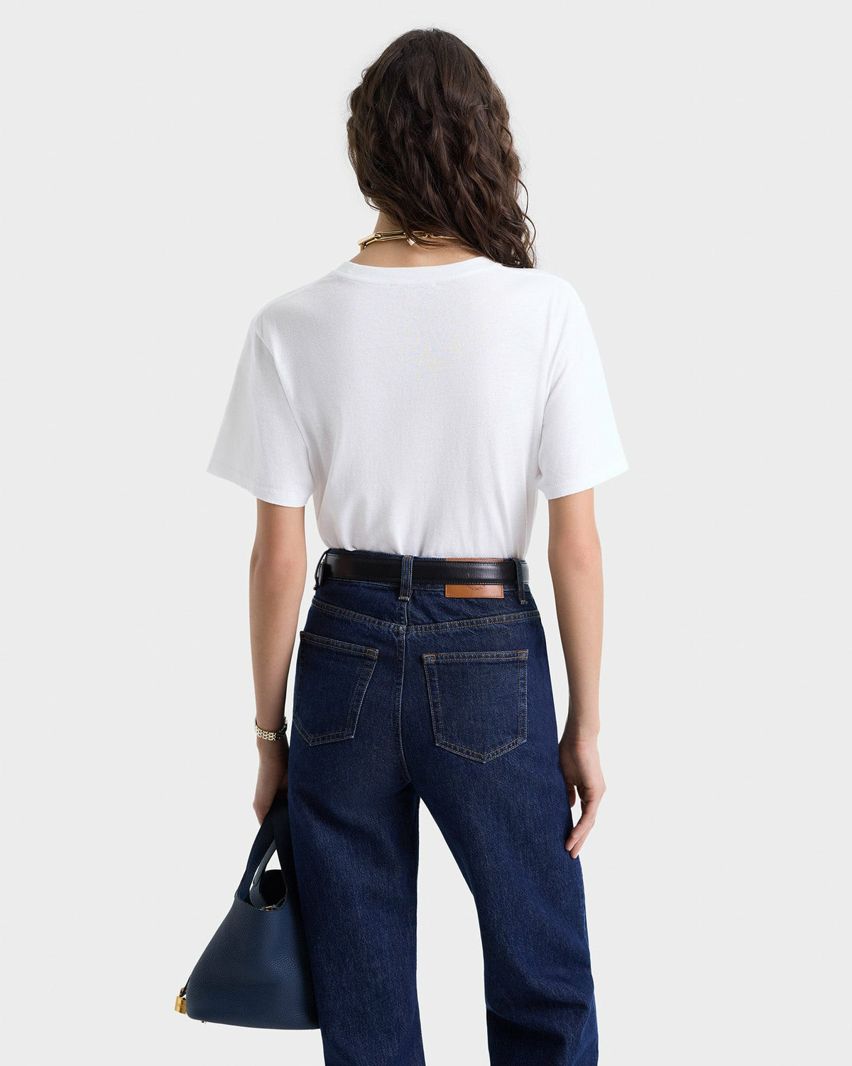 Sporty & Rich Beverly Hills Horizon Soft T-Shirt - White