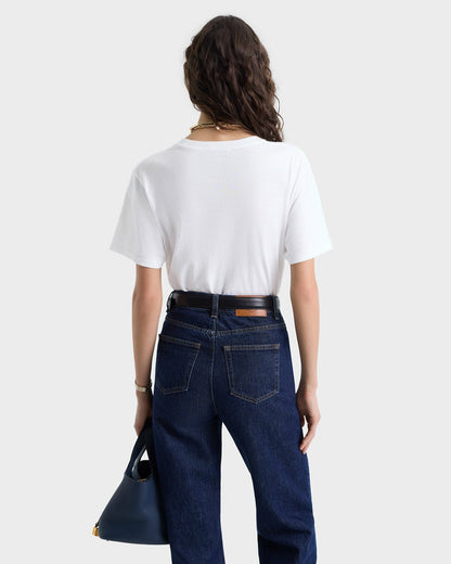 Sporty & Rich Beverly Hills Horizon Soft T-Shirt - White