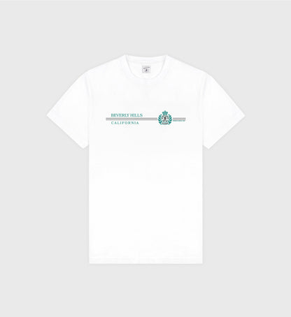 Sporty & Rich Beverly Hills Horizon Soft T-Shirt - White