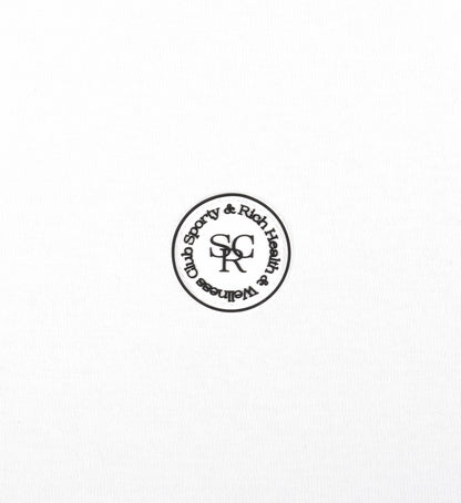 Sporty & Rich SRHWC Ringer Tee - White/Black