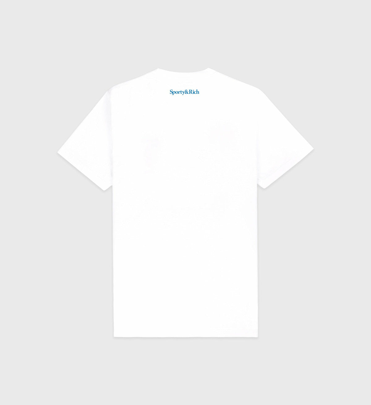 Sporty & Rich UCLA Crest T-Shirt - White/Blue