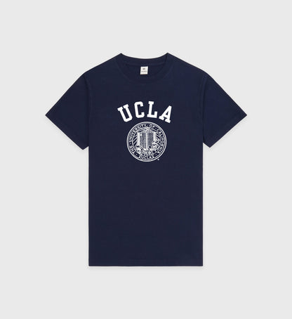 Sporty & Rich UCLA Crest T-Shirt - Navy/White