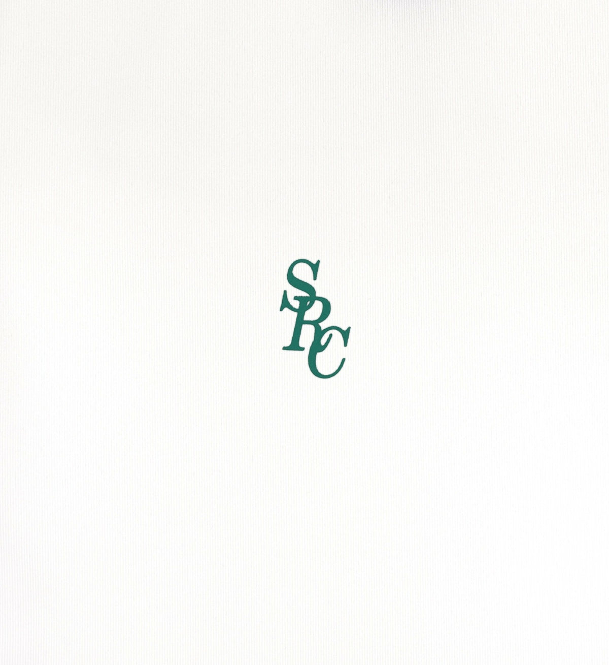 Sporty & Rich SRC Sports Polo Vest - White/Alpine