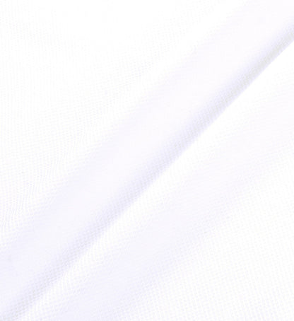 Sporty & Rich Crown 70s Pique Polo - White/Alpine