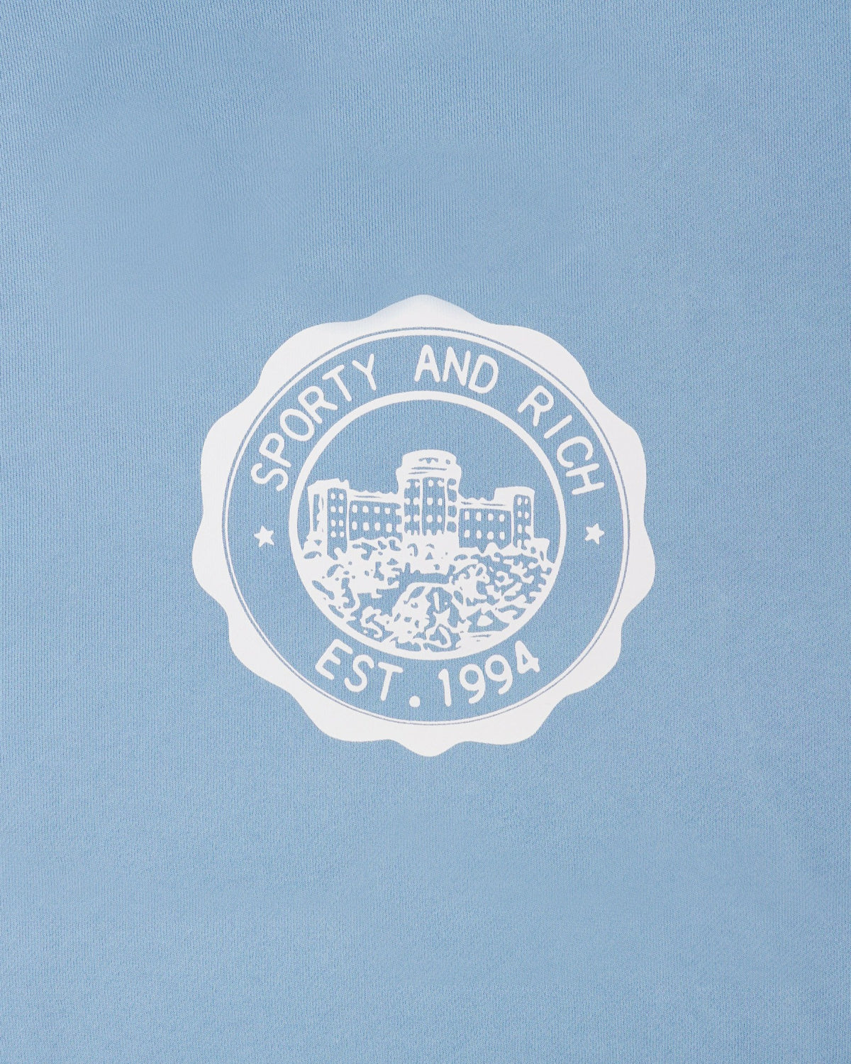 Sporty & Rich Juicy Emblem Wide Sweatpant - Sky Blue