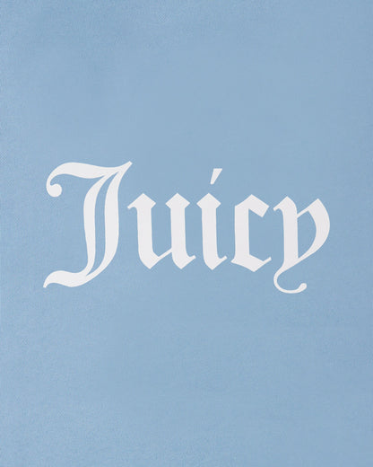 Sporty & Rich Juicy Emblem Wide Sweatpant - Sky Blue