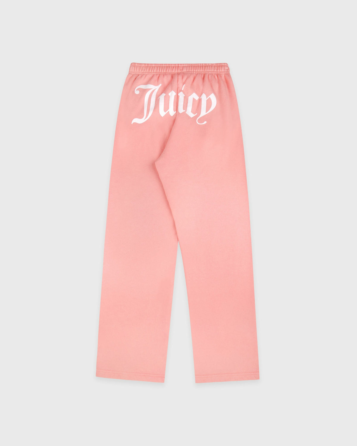 Sporty & Rich Juicy Emblem Wide Sweatpant - Rose
