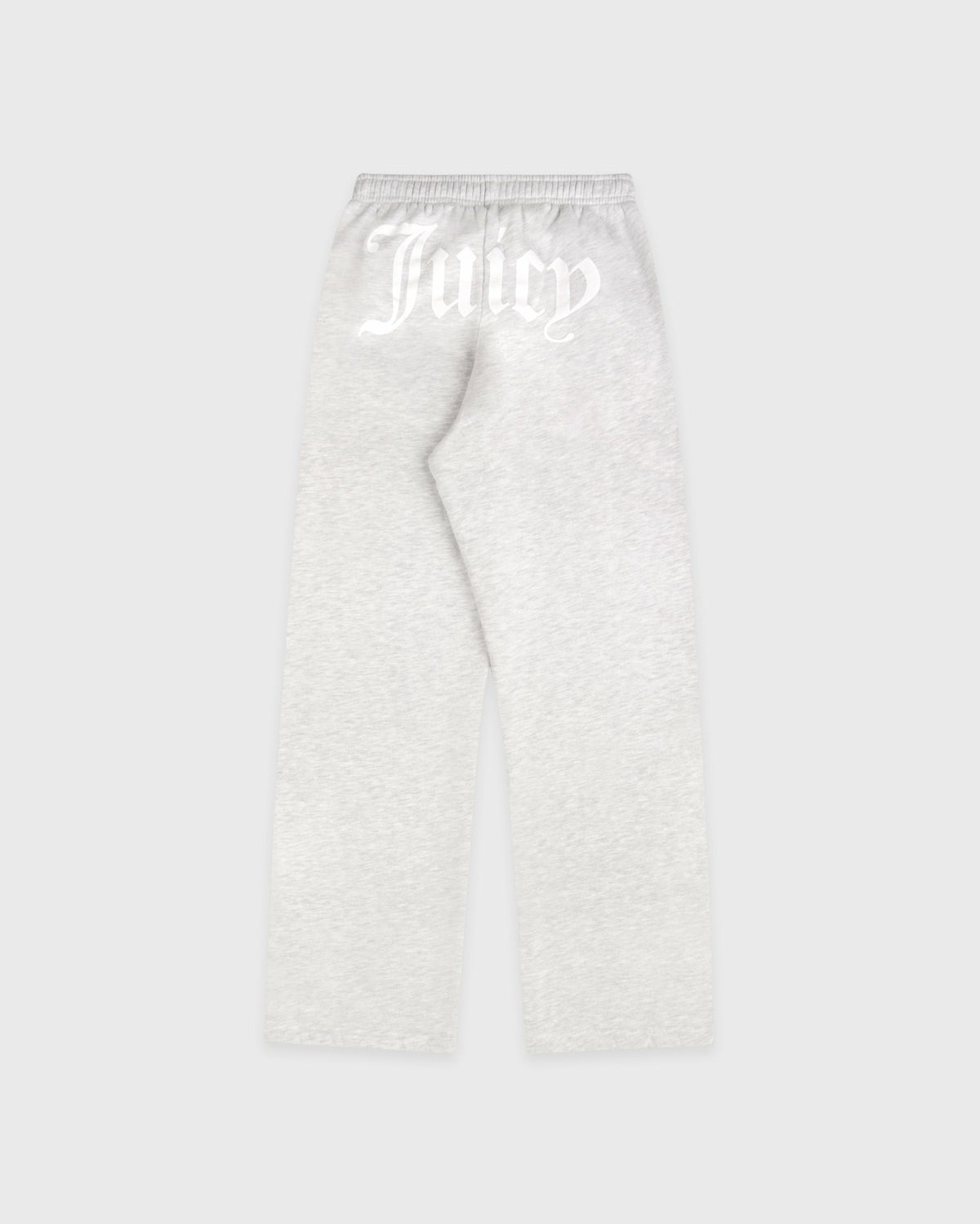 Sporty & Rich Juicy Emblem Wide Sweatpant - Heather Gray