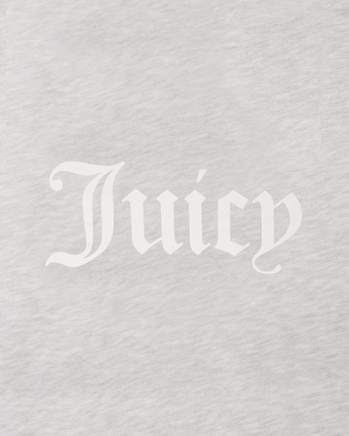 Sporty & Rich Juicy Emblem Wide Sweatpant - Heather Gray