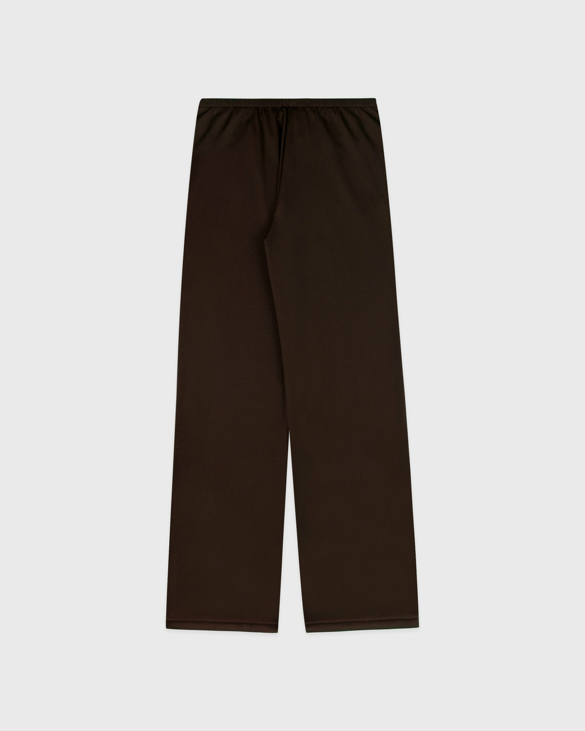 Sporty & Rich Serif Logo Retro Track Pant - Cioco/White