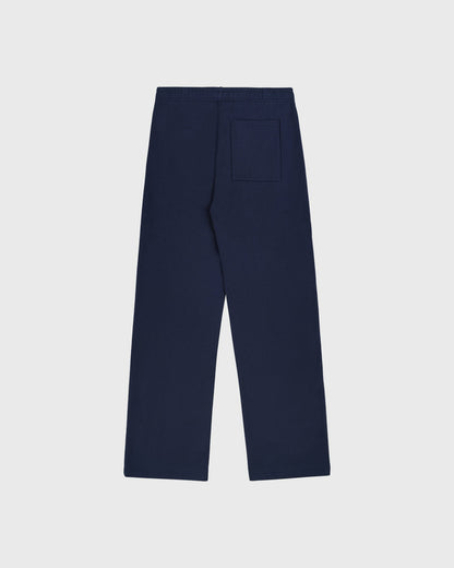 Sporty & Rich Vendome LA Embroidered Wide Sweatpant - Navy/White