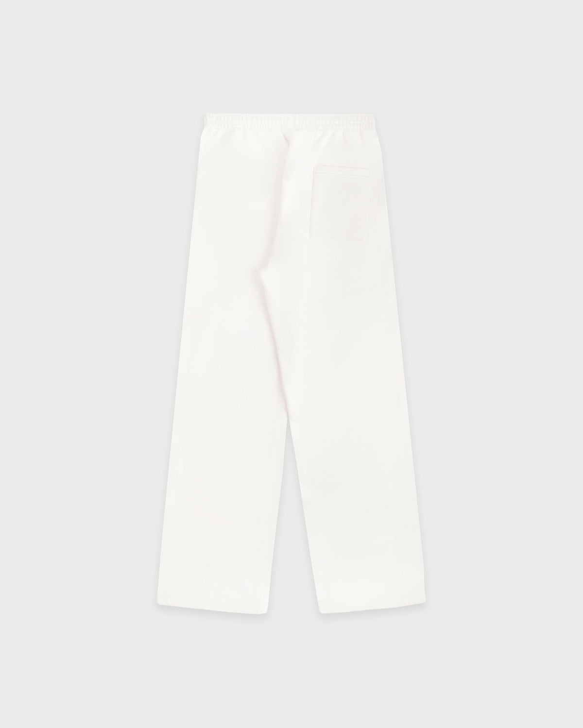 Sporty & Rich Vendome LA Embroidered Wide Sweatpant - Ecru/Navy