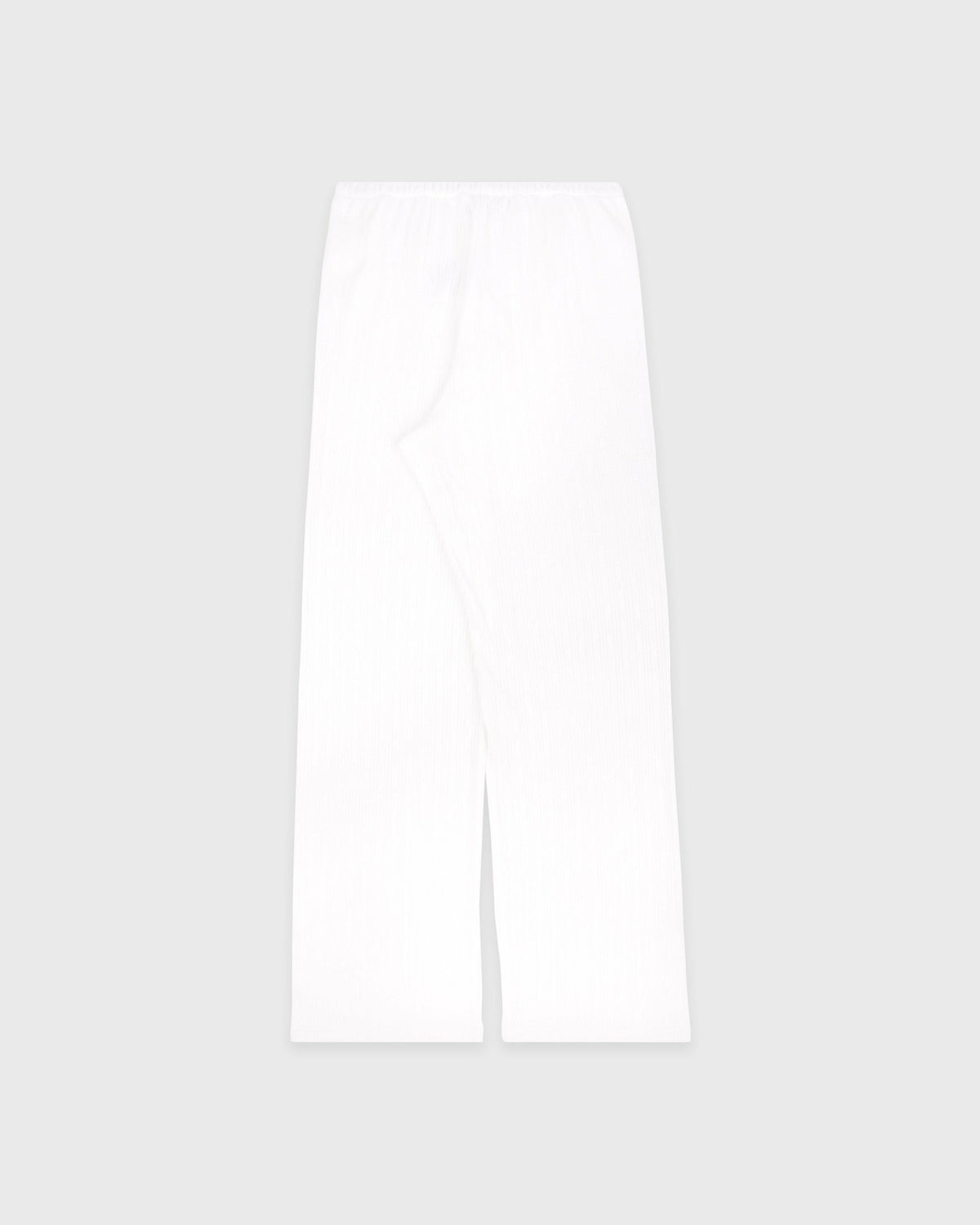 Sporty & Rich Signature Logo Pointelle Trousers - White