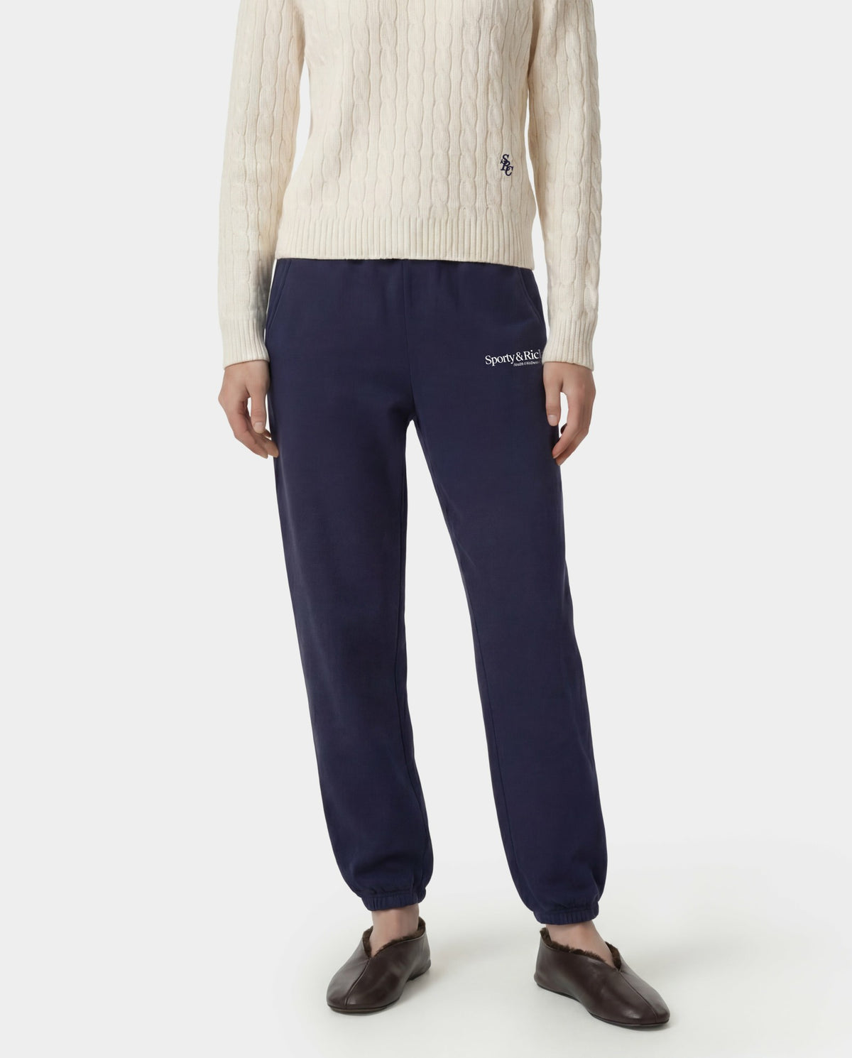 Sporty & Rich Modern Sweatpant - Dark Navy