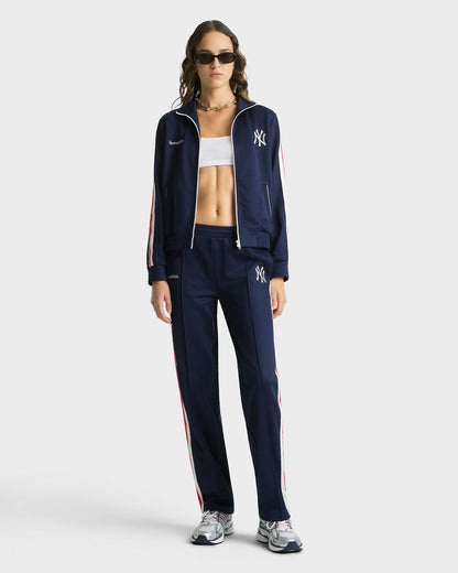 Sporty & Rich Yankees Serif Track Pant - Navy/White/Red