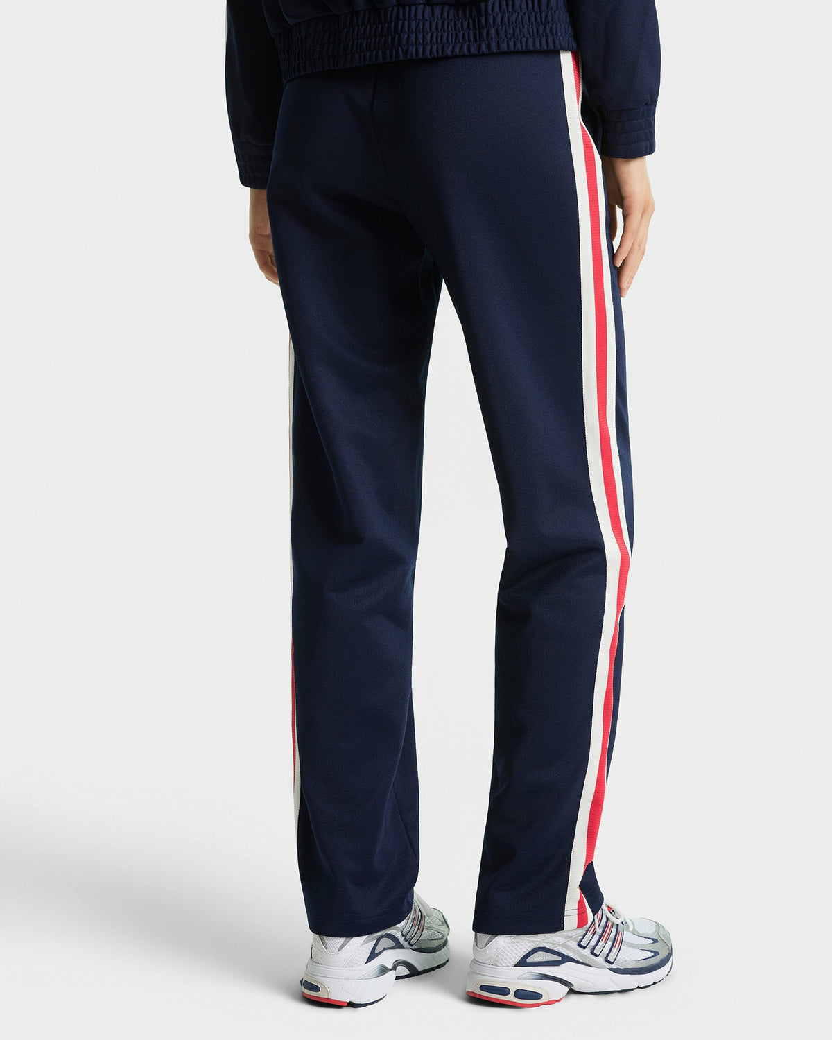 Sporty & Rich Yankees Serif Track Pant - Navy/White/Red